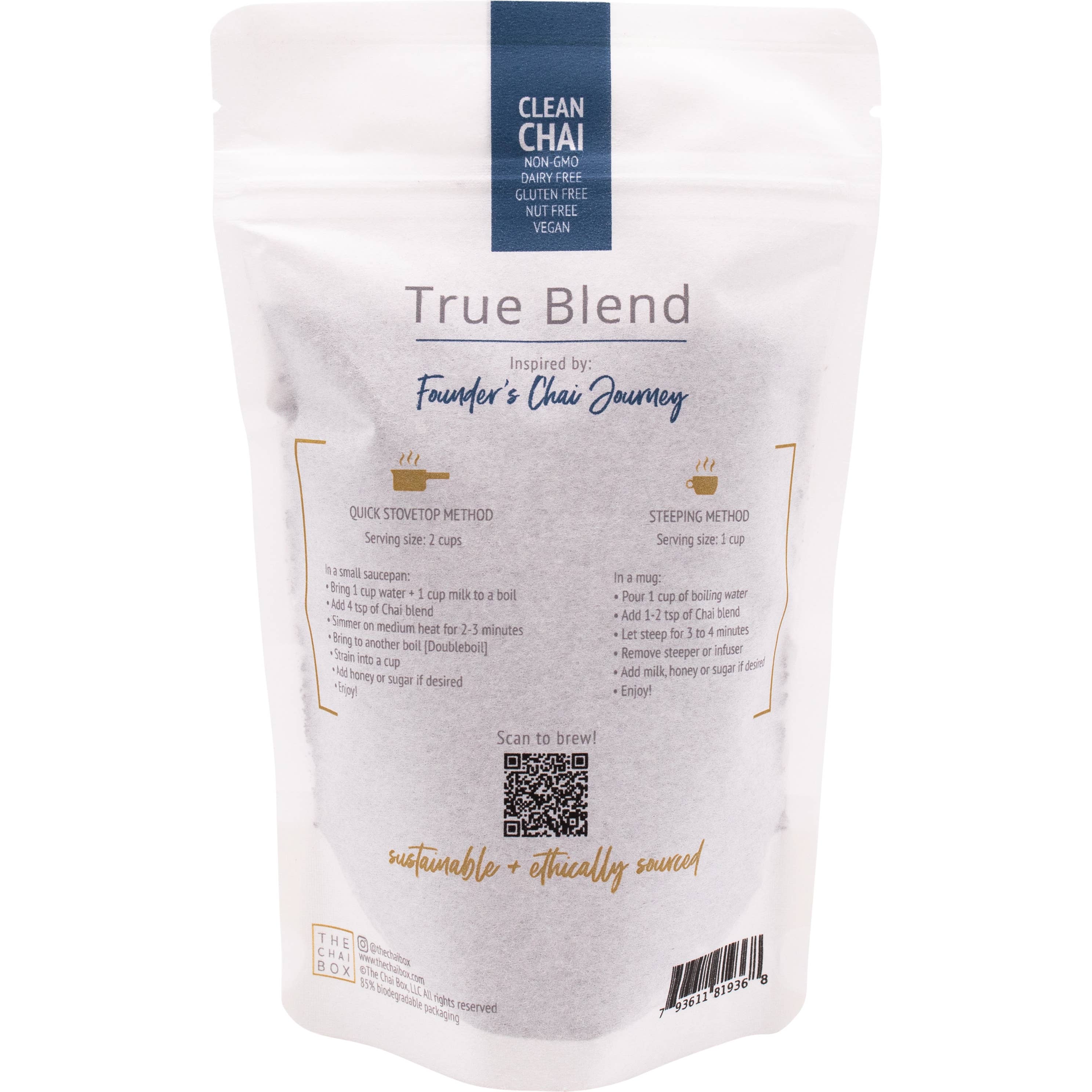 The Chai Box - Wholesale Loose Tea - True Blend - Darjeeling, Assam and Orange Pekoe Tea1