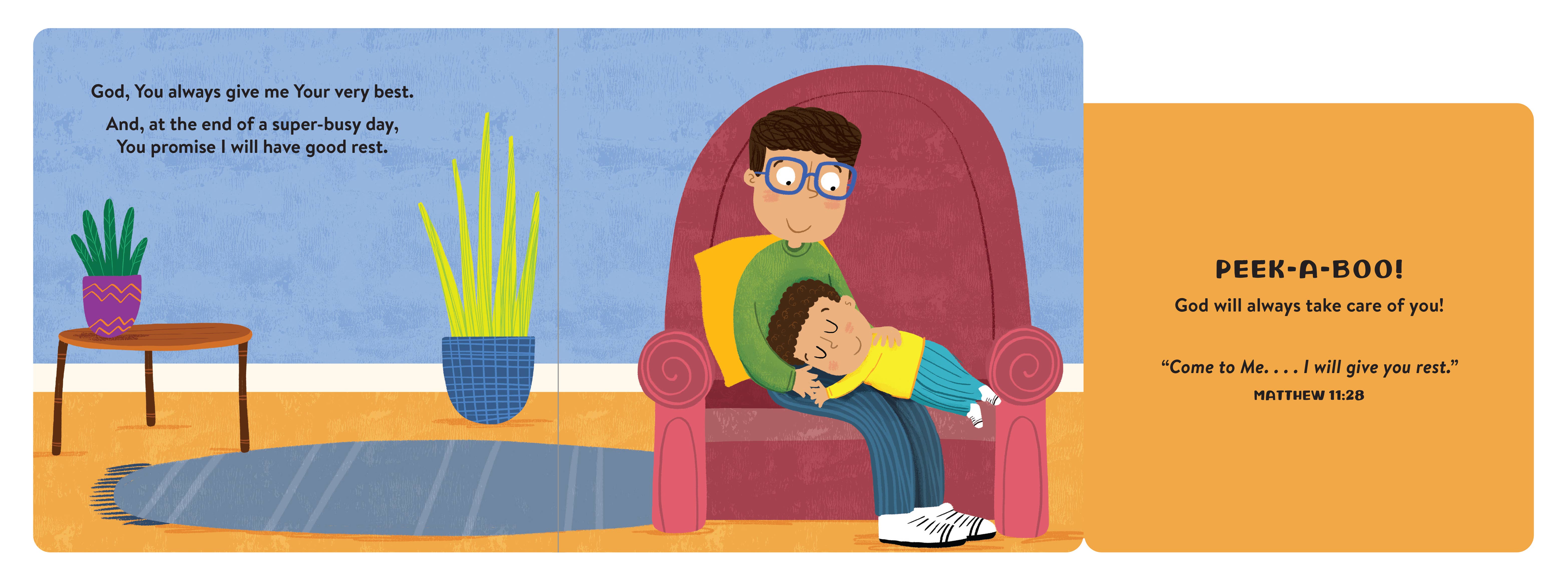 Barbour Publishing, Inc. - Wholesale Baby & Toddler Book (0-2) - Bedtime Peek-a-Boo Prayers5