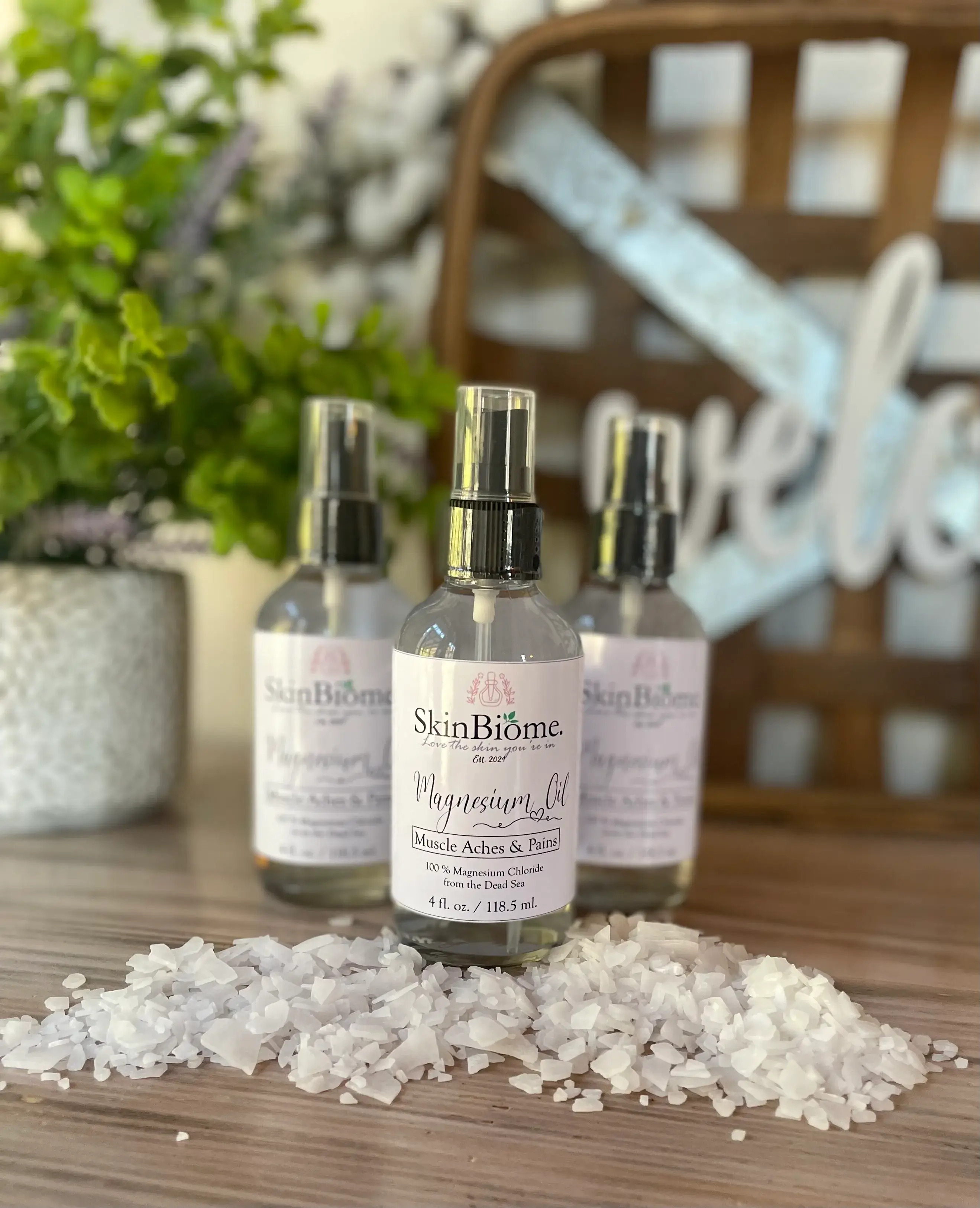 Skinbiome - Wholesale Pain Relief Spray/Cream - Magnesium Oil1