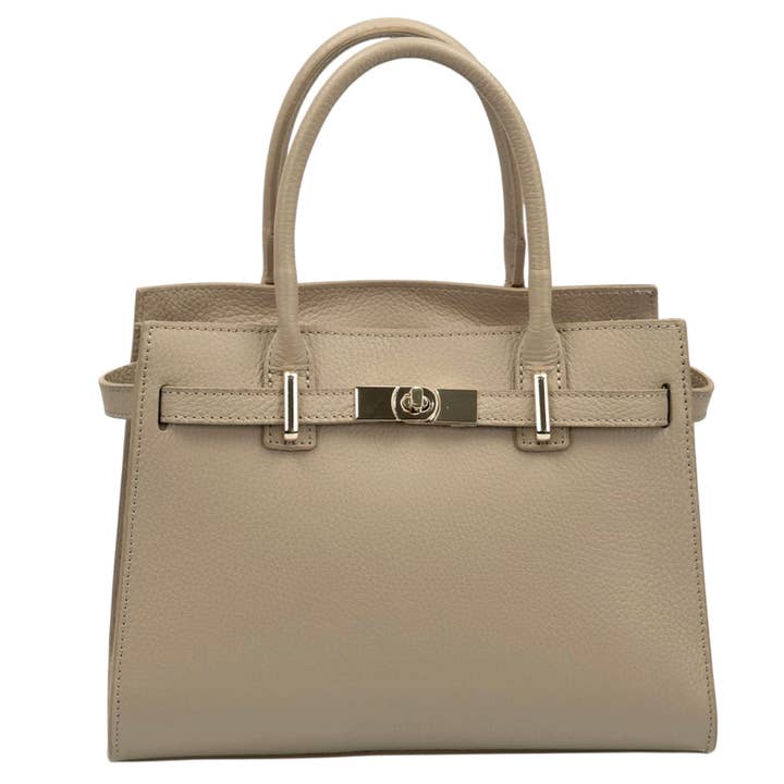 MODARNO - Wholesale Top Handle Bag - Women's - Modarno "Gina" handbag and shoulder bag in genuine leather 28x14x20cm16