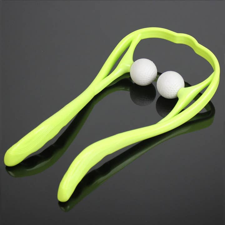 Mix Match Sizes Colors Neck and Shoulder Therapeutic Dual Point Self Massage Tool(1 for wholesale on Faire