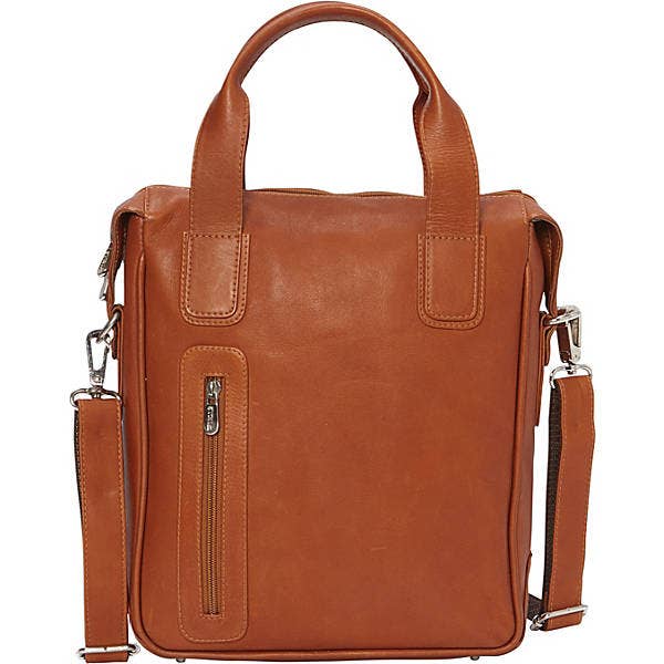 VERTICAL LAPTOP BRIEFCASE for wholesale by Piel Leather