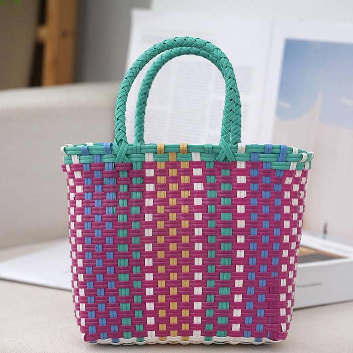 MKS America - Wholesale Tote Bag - Women's - PP colorful tote cabbage basket1