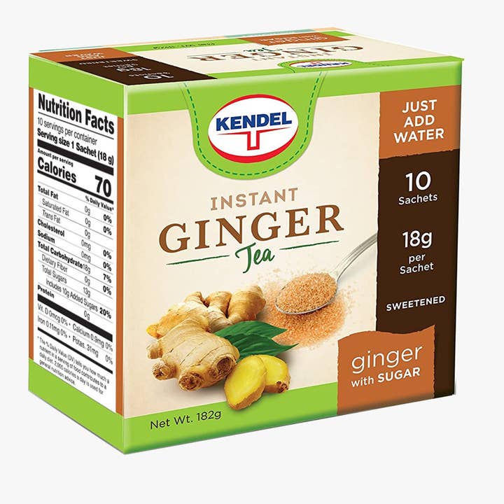 KENDEL Instant Ginger Tea (with Sugar) for wholesale by Kendel