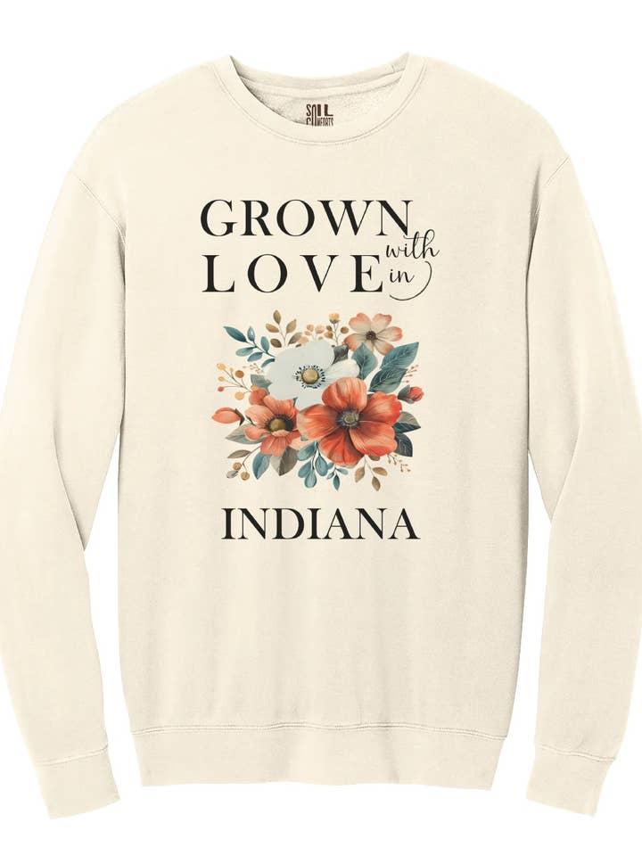 Indiana Wildflower Sweater voor wholesale door Soil Comforts