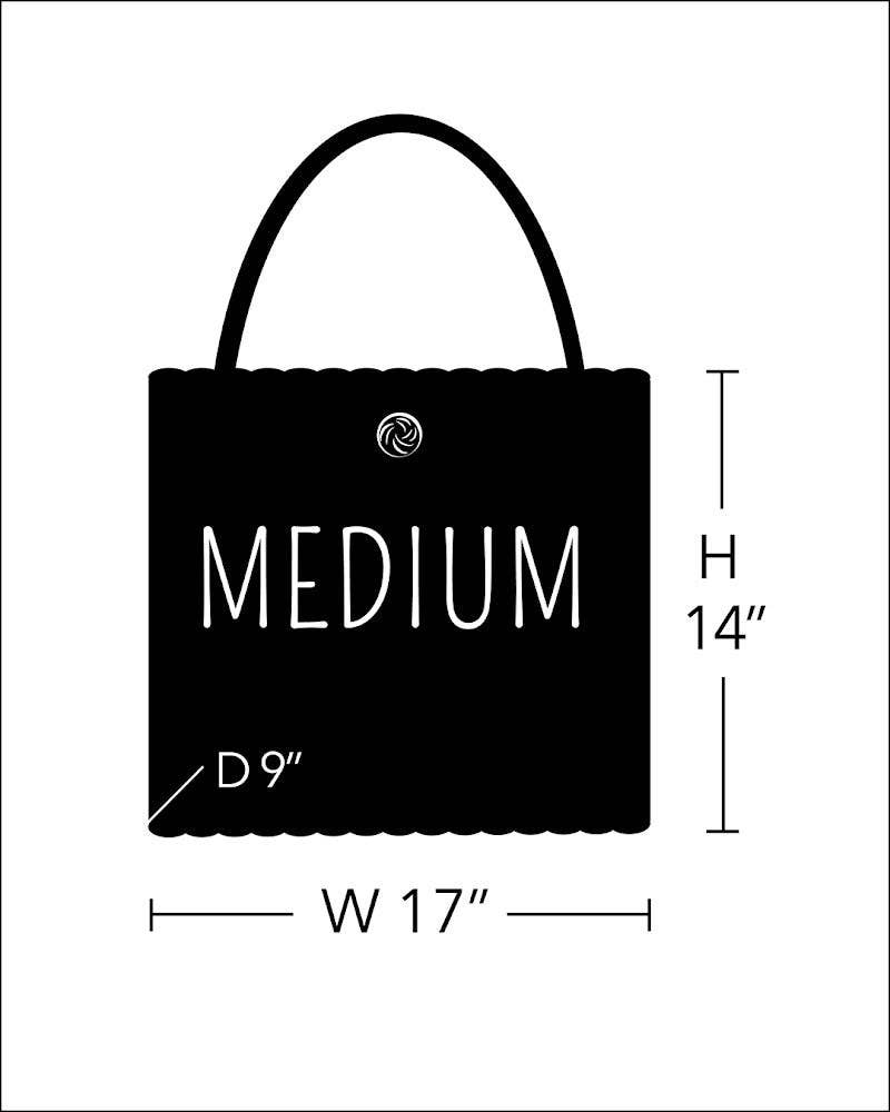 The Lilley Line - Wholesale Tote Bag - Women's - Medium, Rothko in White/Black6