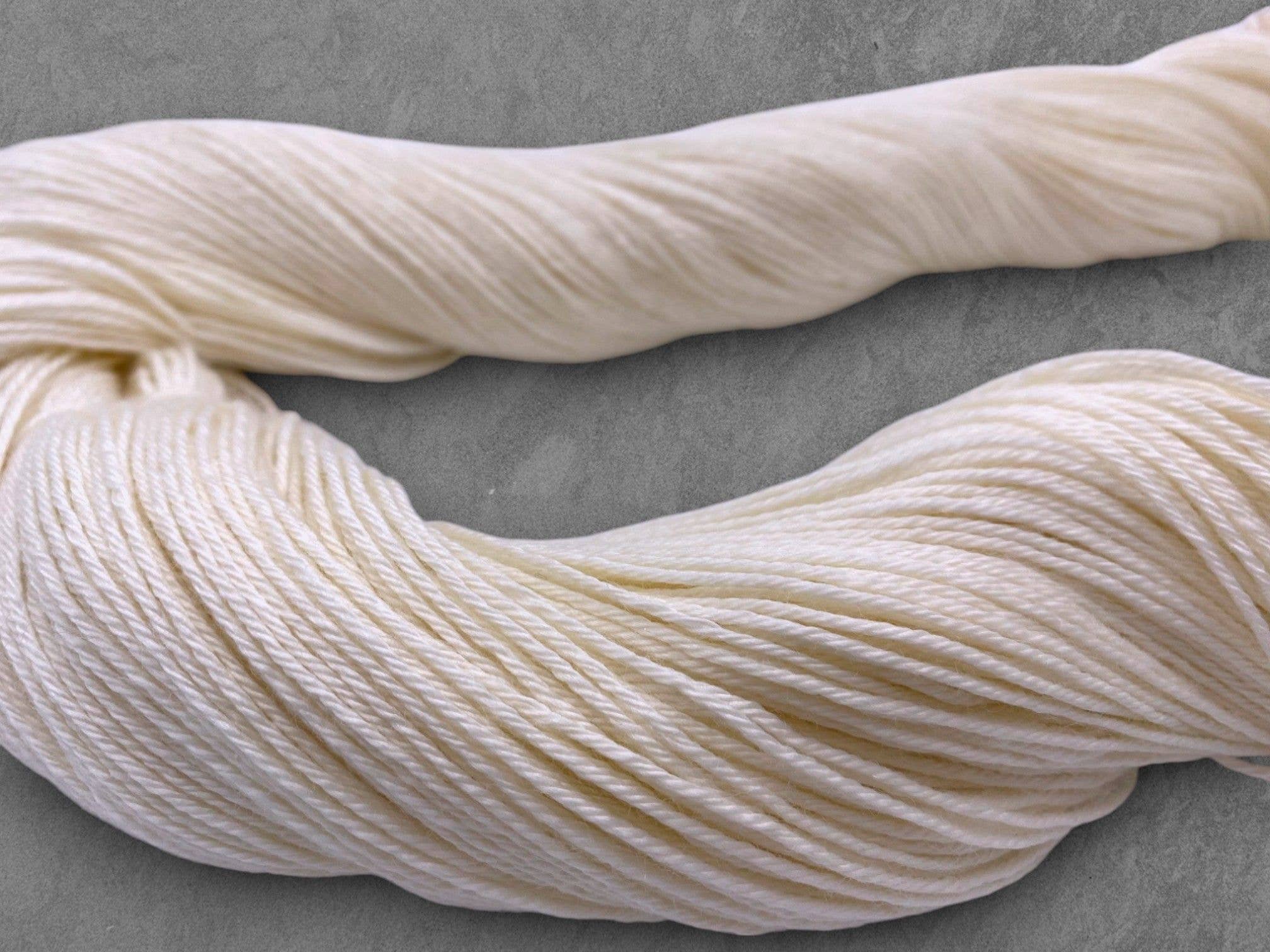 Rooster Undyed Yarns - Wholesale Yarn - Undyed Yarn: Bamboo Silk Sock Knitting Yarn3