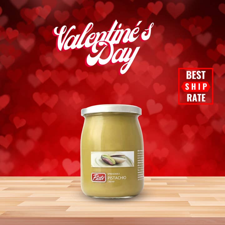 Pisti Crème de Pistache–Pâte à Tartiner Premium. 6 Pots de 612 g pour la vente par Casacella Foods