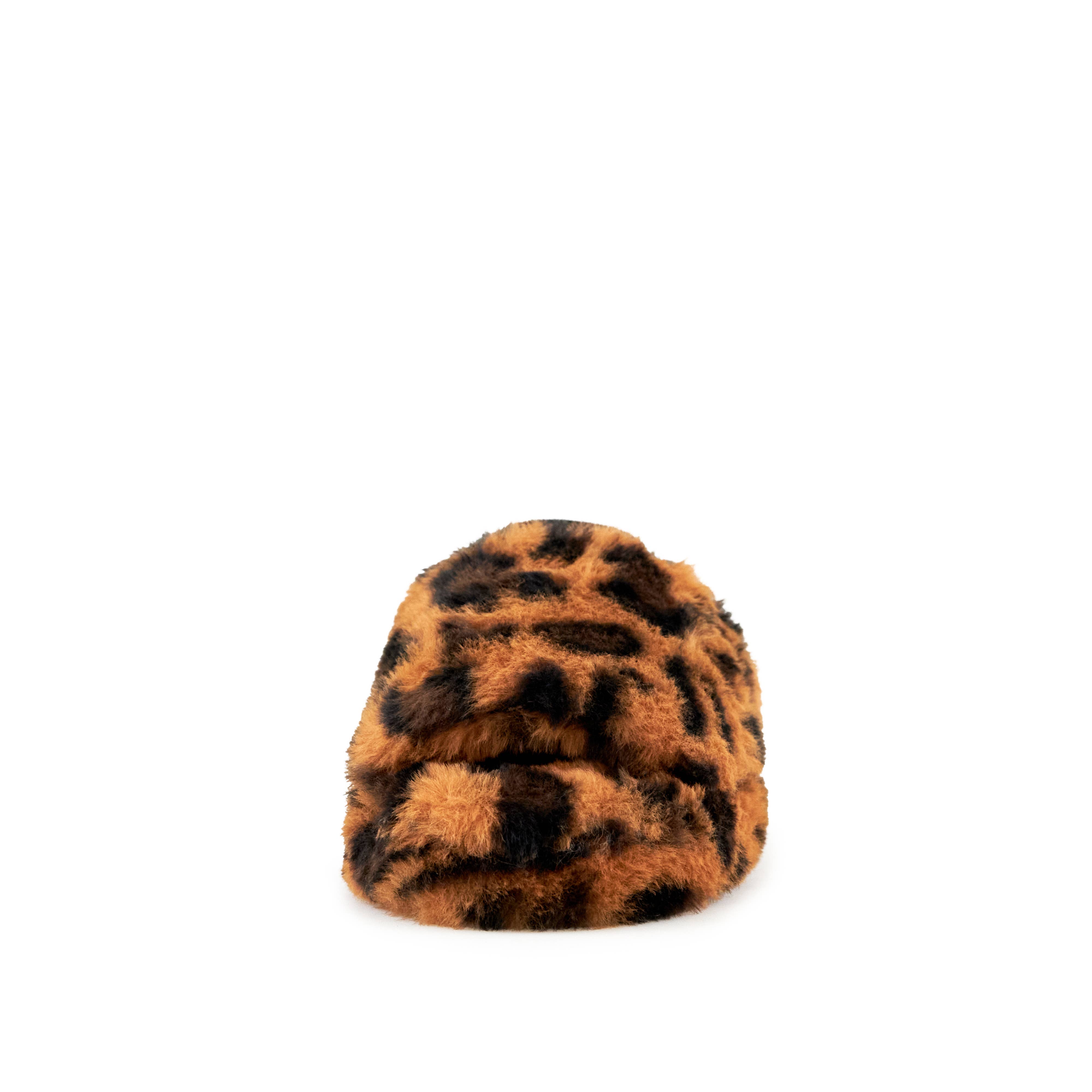 Nest Shoe - Wholesale Slippers - Women's - Women's Lisbon Faux Fur Slipper Leopard2