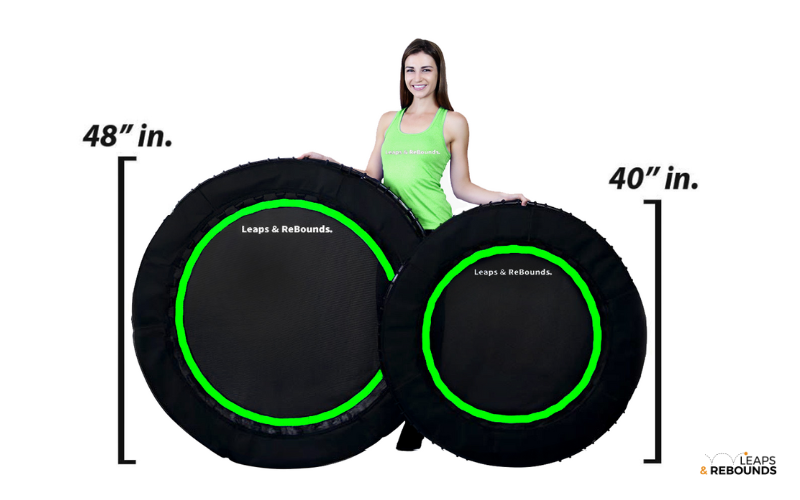 Leaps and Rebounds - Venta al por mayor Material de fitness - Mini trampolín de fitness y rebote Leaps and Rebounds17