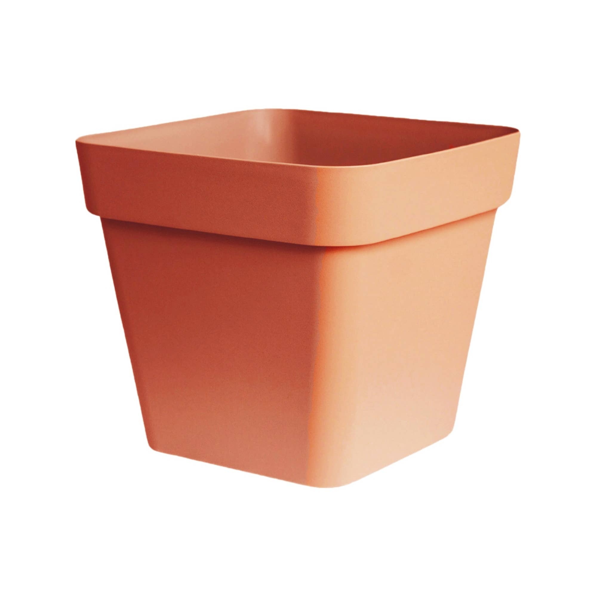 Ivyline International - Wholesale Plant Pot - Outdoor Recycled Plastic Cleo Square Planter with Wheels10