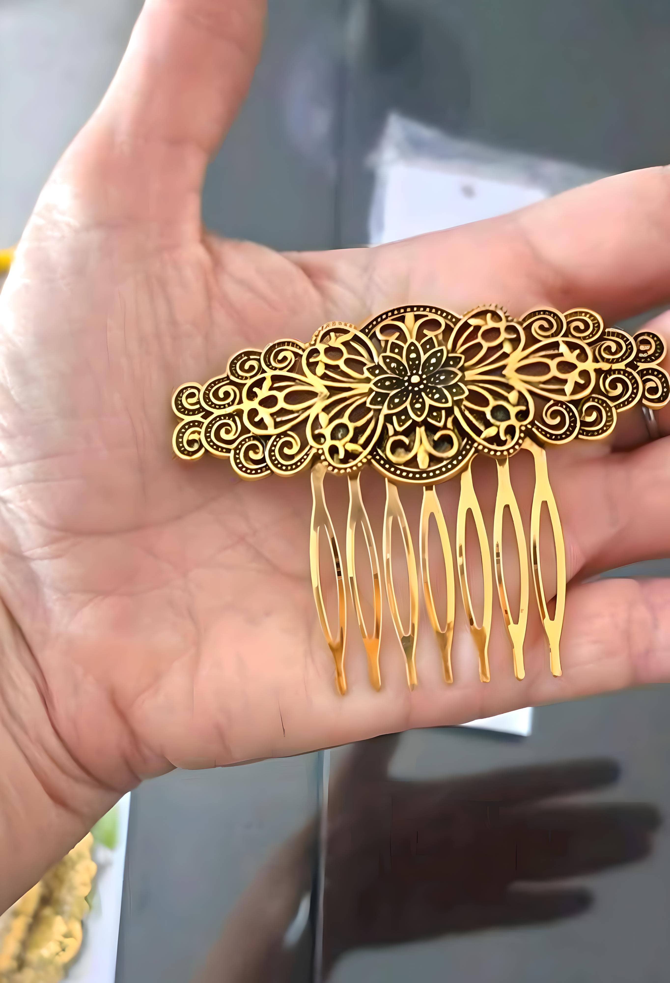 Wild & Free – wholesale Hårnålar – Vacker sevillansk flamencostil kam1