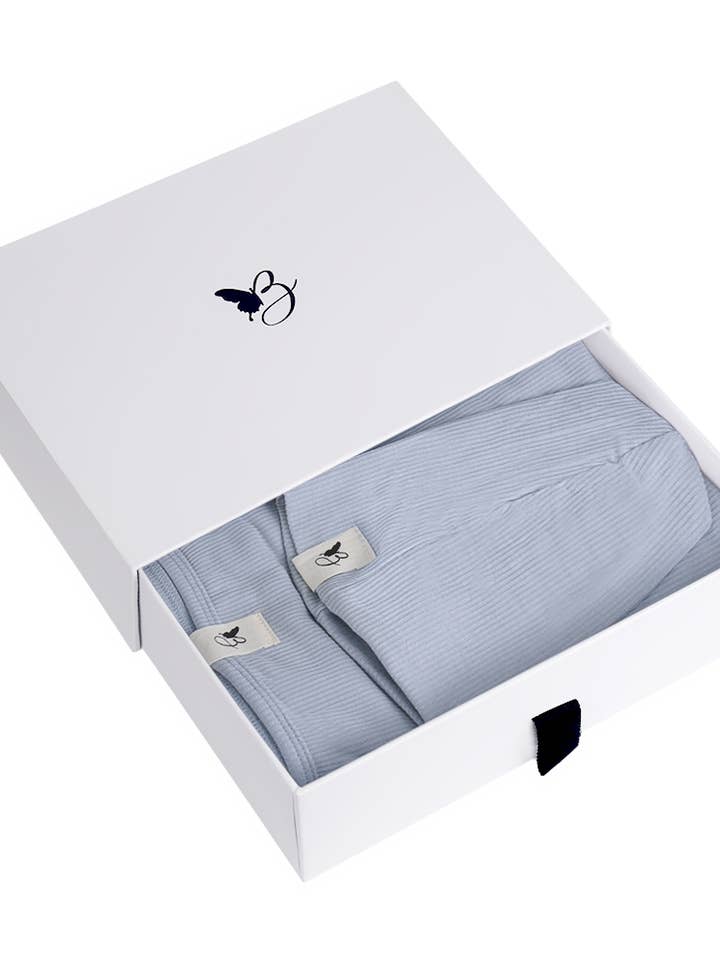 Bebe Bella Ribbet Tæppe & Hattesæt for engroshandel hos Hush.Shop