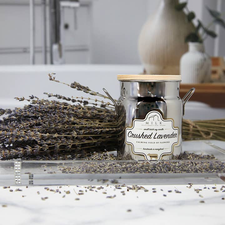 Milk Reclamation Barn - Wholesale Jar/Filled Candle - Stainless Milk Churn Candle - 12.5 oz72