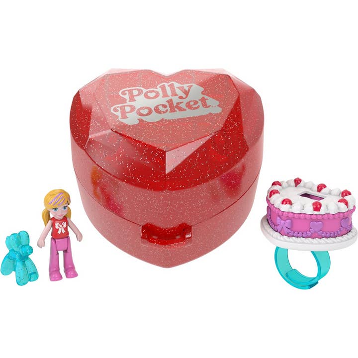 Variety Distributors - Wholesale Toy Set - Kids - Mattel's 80th Polly Pocket Ring Box6
