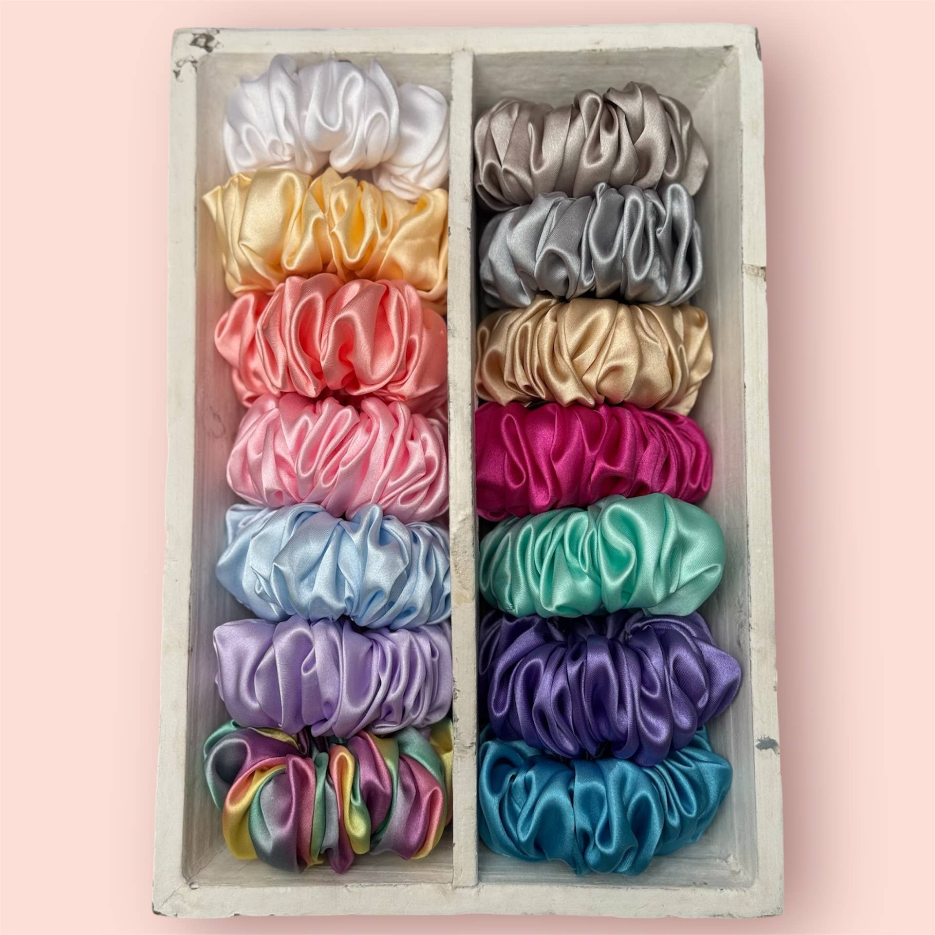 Mini Maysie Makes – wholesale Scrunchie - Women’s – Unique Luxury Satin Scrunchies - Standard Size39