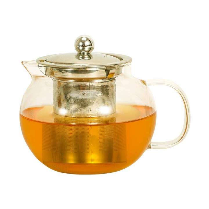 Urban Tokyo - Wholesale Tea Pot - 22oz 4.5"H Glass Tea Pot (1/24)0