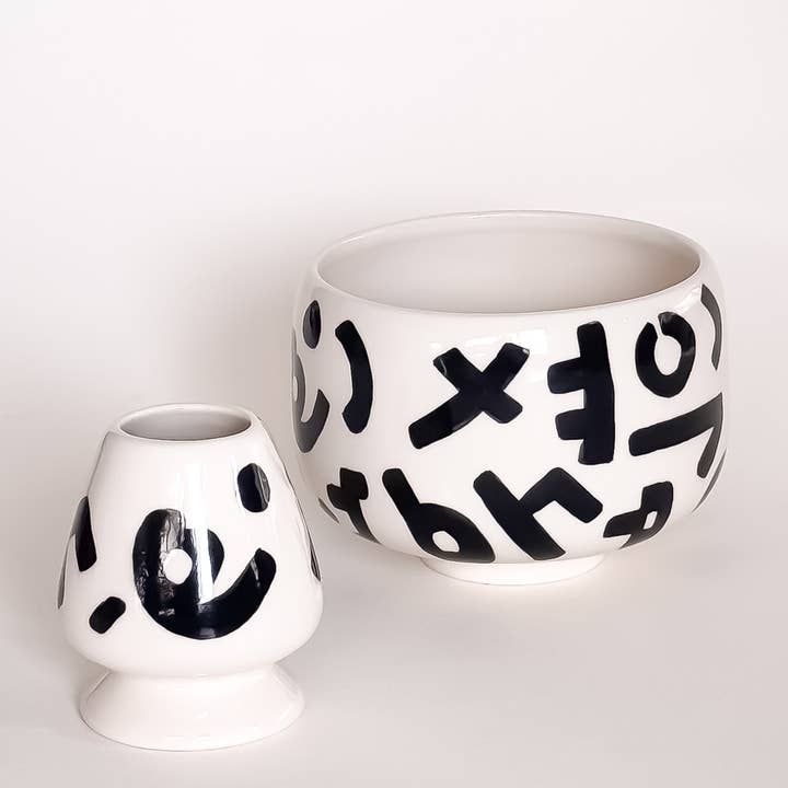 NEW: Matcha Set Tokyo - volcano black for wholesale by Magazin Minori