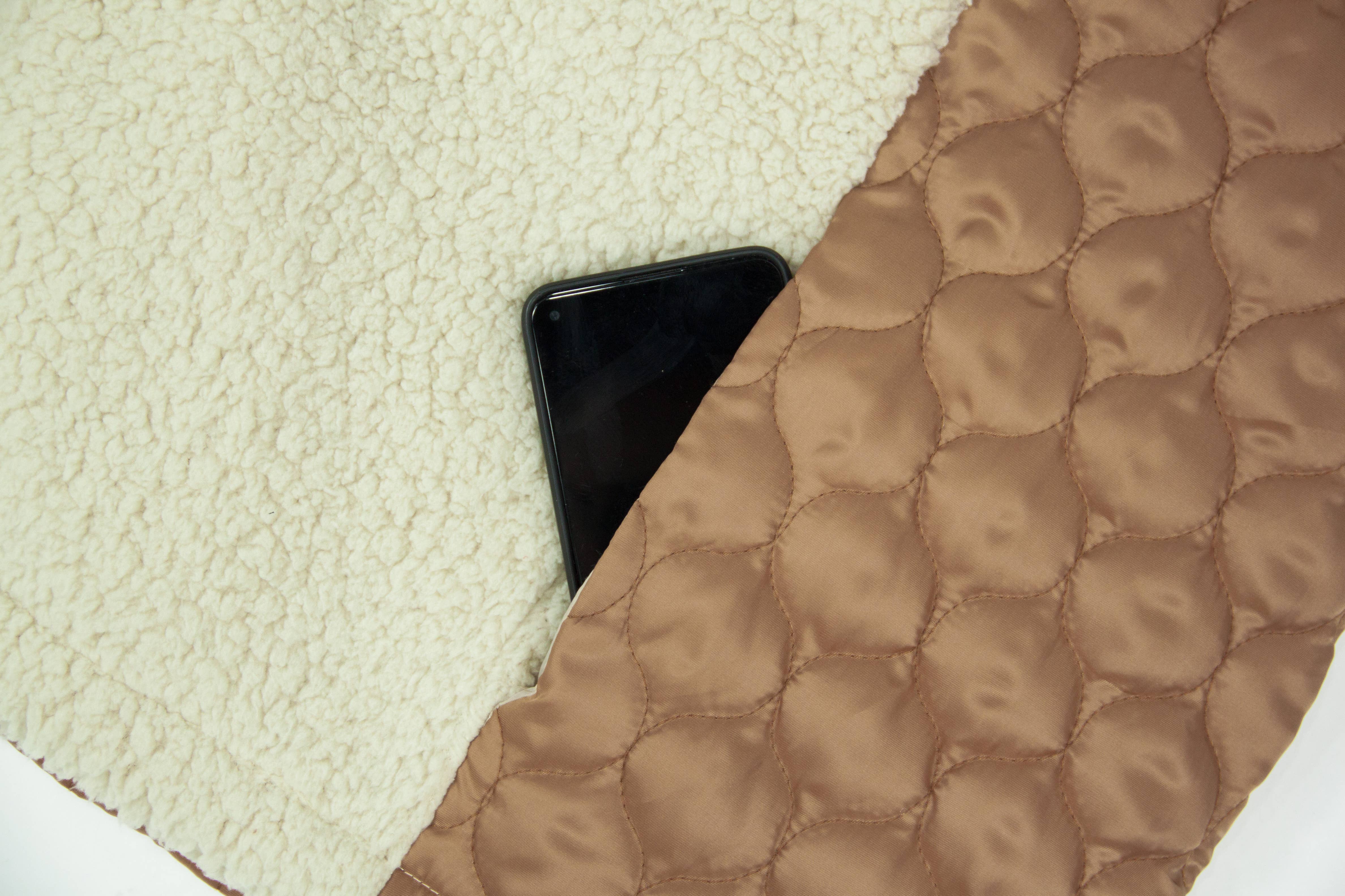 HIDDENBRAND - Wholesale Jacket - Women's - Paneled sherpa full zip jacket8