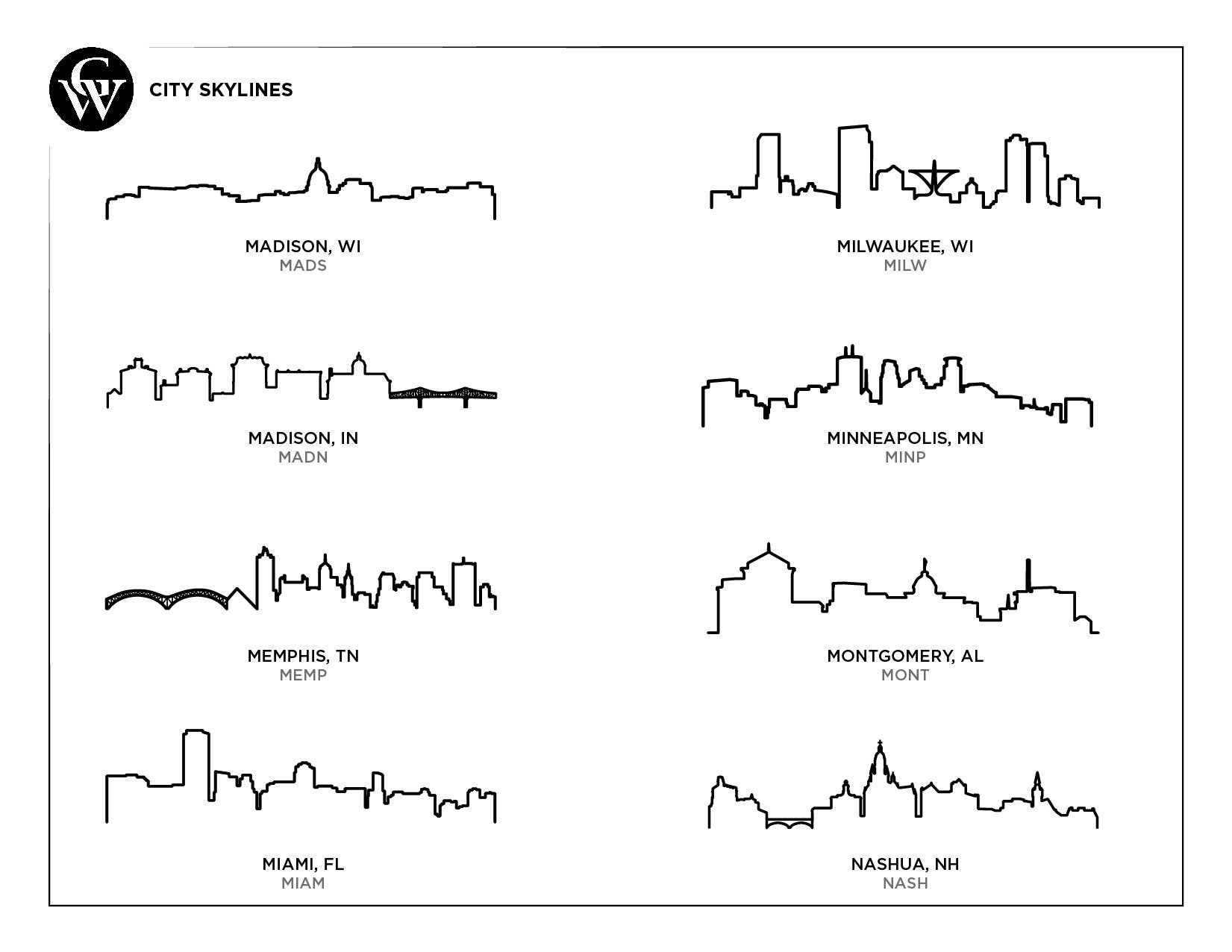 Grainwell - Wholesale Cutting Board - City Skyline Cutting Board9