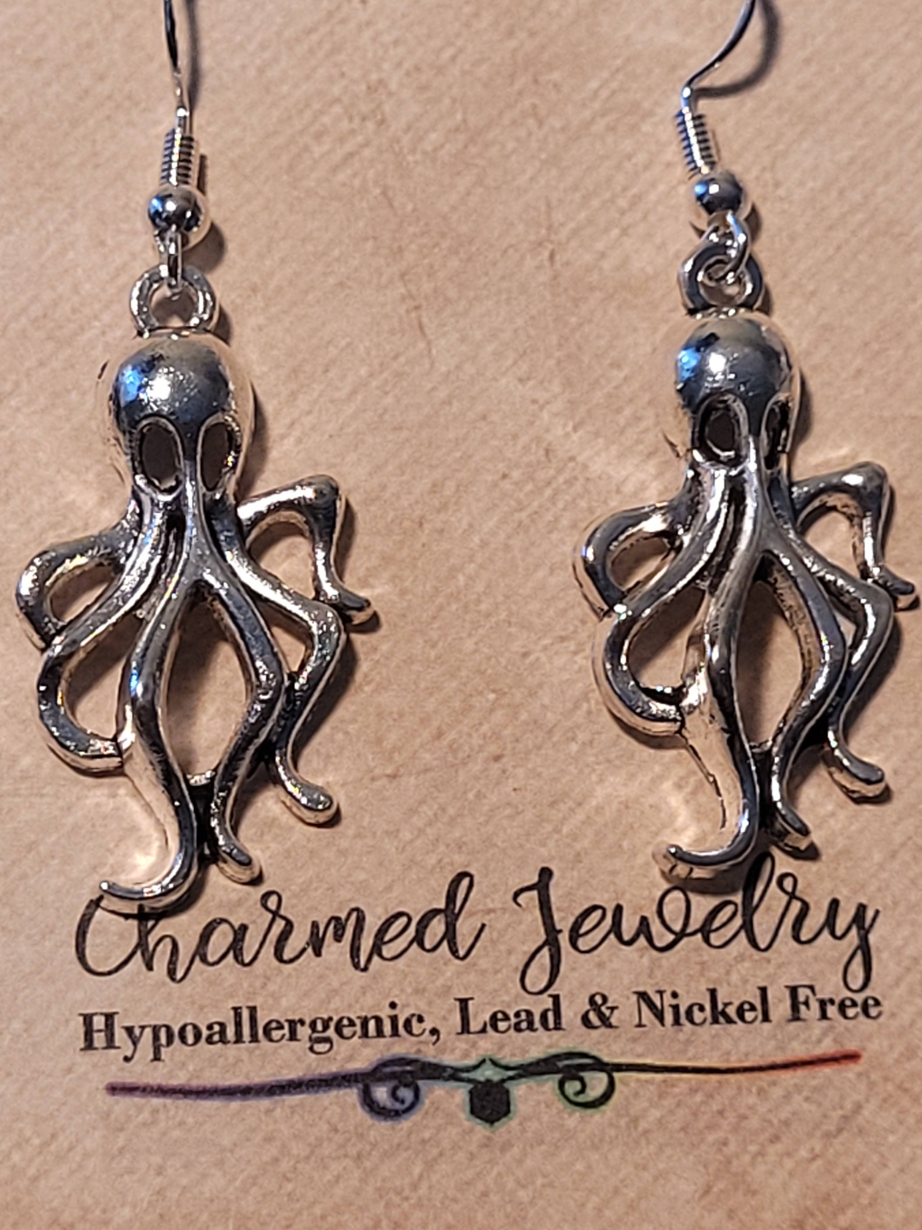 Con-Quest Crafts - Vente Boucles d'oreilles pendantes - Boucles d’oreilles et colliers à thème fantasy, gothique, RPG et gaming20