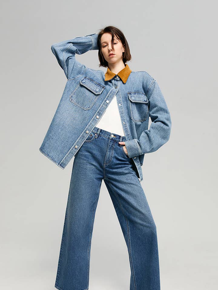 Camicia di Jeans California Sunset per la vendita all'ingrosso da parte di Hey Joanie