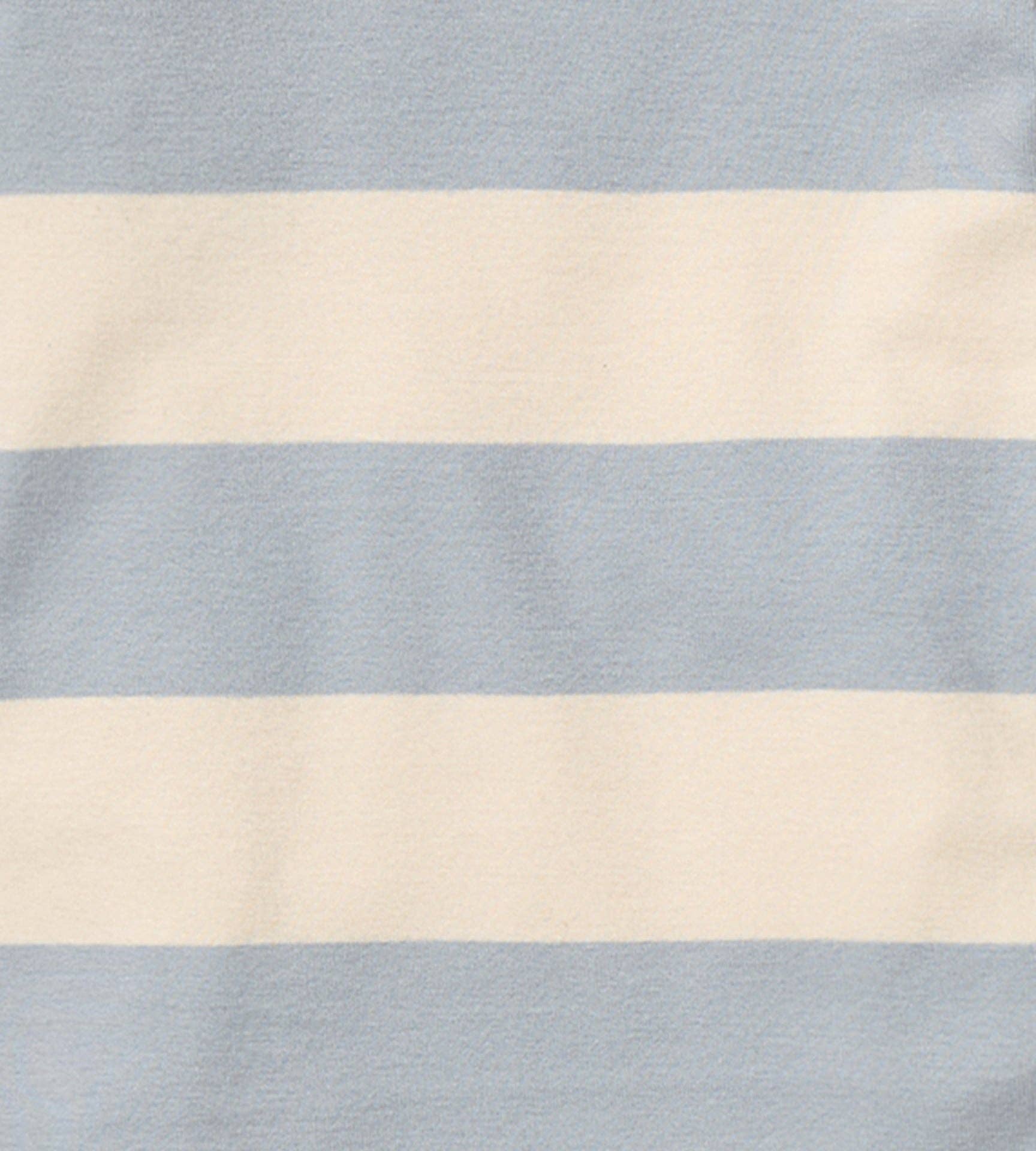 Rugby Stripe Organic Cotton Sleep & Play - Quarry for wholesale on Faire6