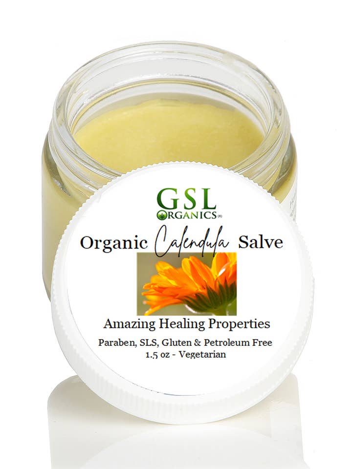 Organic Calendula Salve for wholesale by GSL ORGANICS