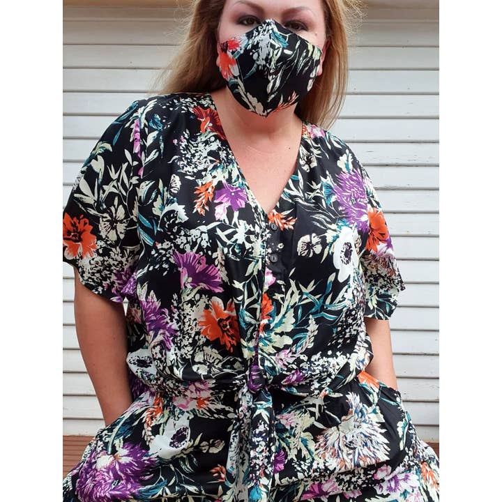 Hope & Harvest - Wholesale Non-Medical Disposable Mask - Face Mask - Native - Custom Printed- Hand Made