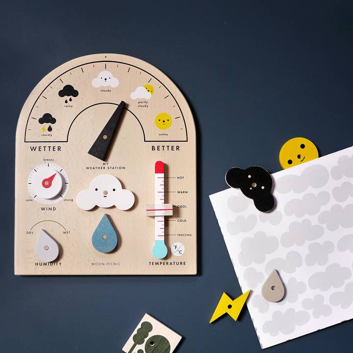 Moon Picnic - Wholesale Wood Toy - Kids - My Weather Station