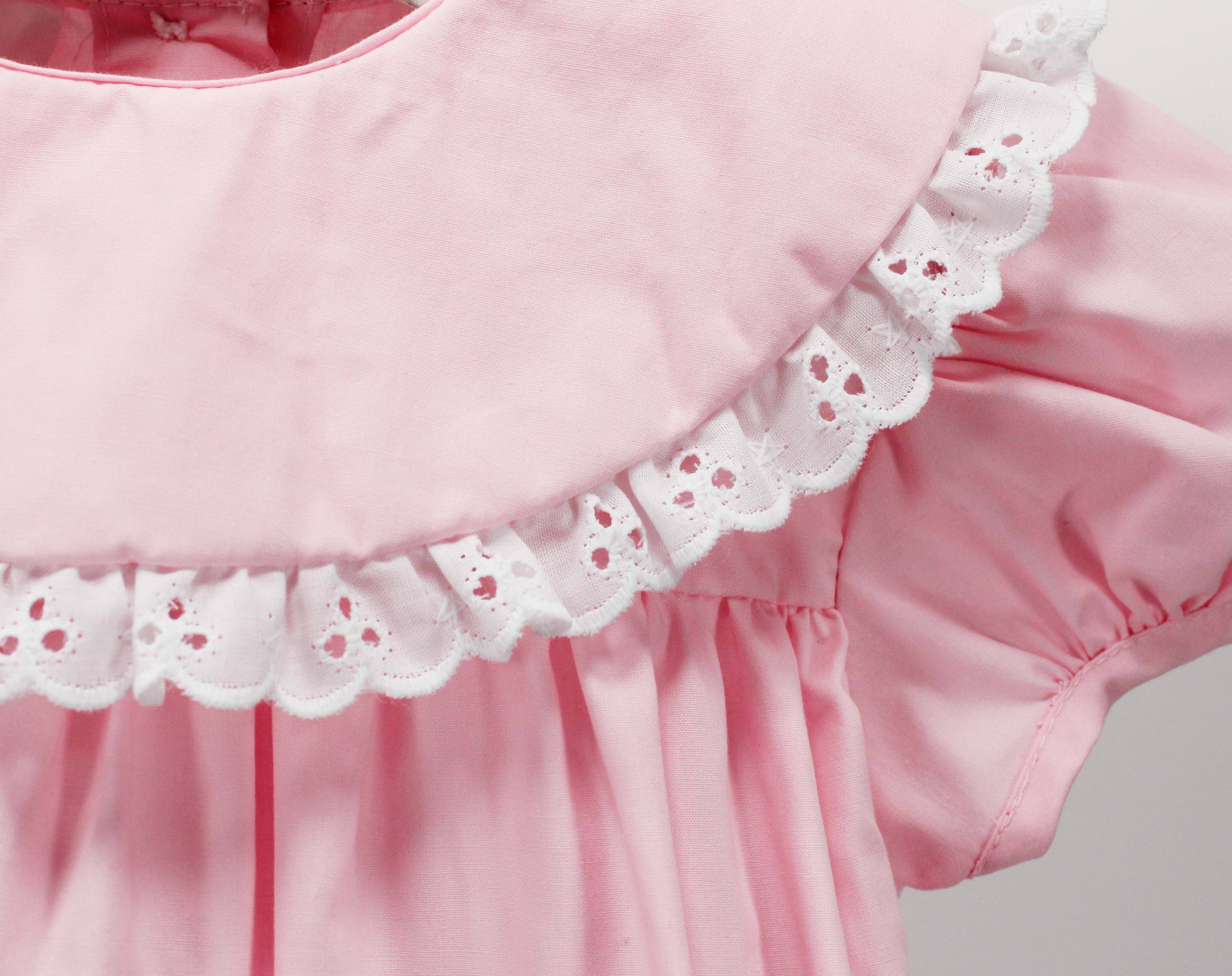 Baby Blessings Clothing - Wholesale Bodysuit (Non-Footed) - Baby - Pink Yoke Hazel Bubble2