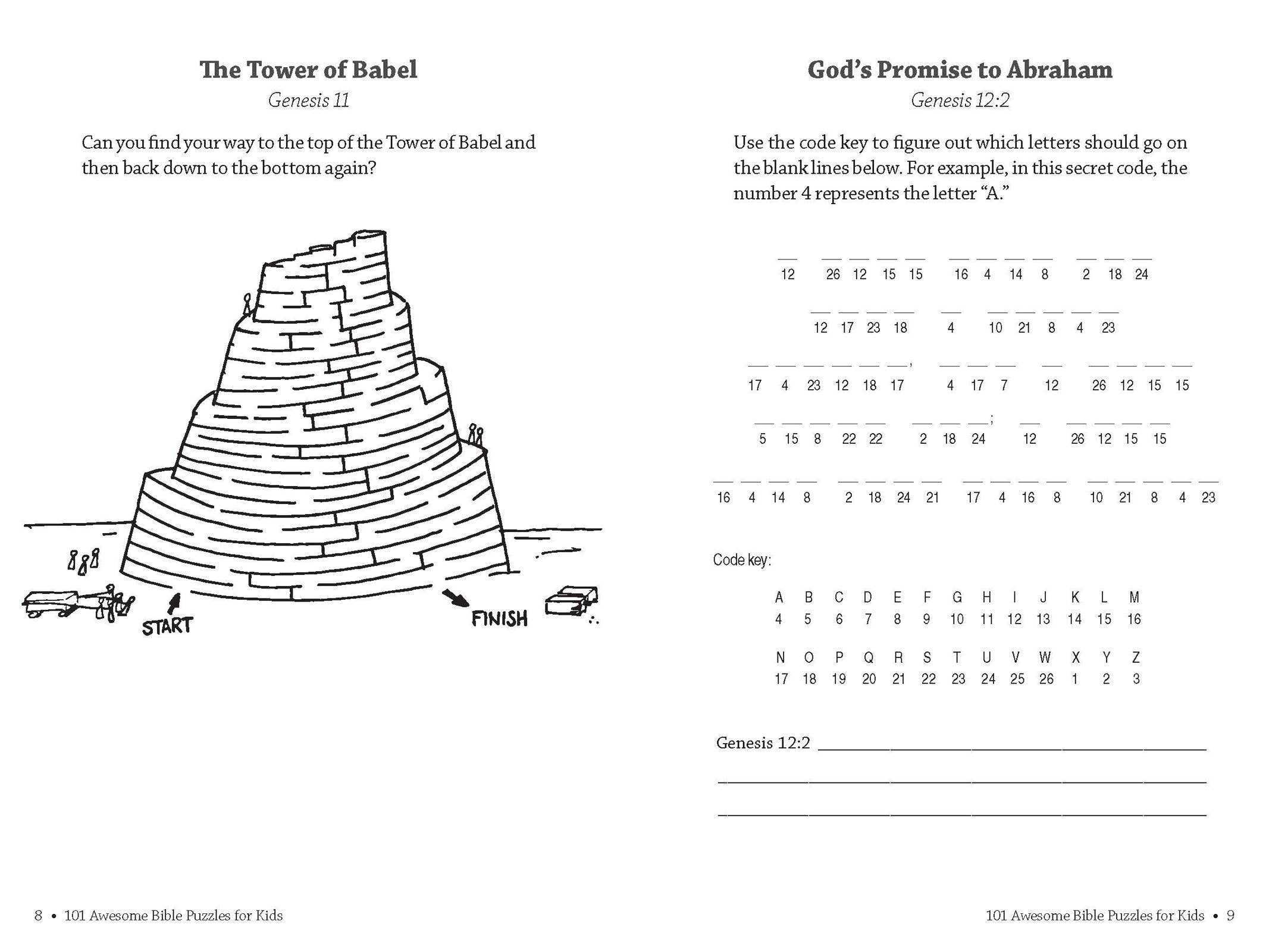Harvest House Publishers Gift & Specialty Books - Wholesale Preschool Book (3-5) - 101 Awesome Bible Puzzles for Kids1