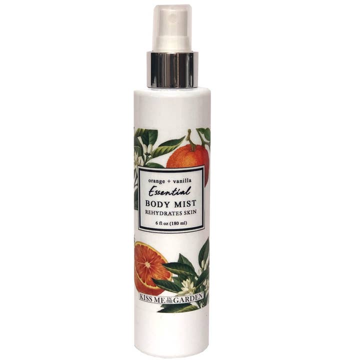 Kiss Me in the Garden - Wholesale Face & Body Mist/Water - Orange Vanilla Body Mist 6 oz