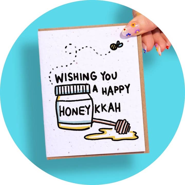 Happy Honeykkah for wholesale by SowSweet Greetings Inc