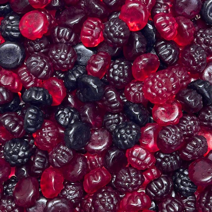 Organic Berry Gummies (Vegan) for wholesale by Fruit and Nut Co.