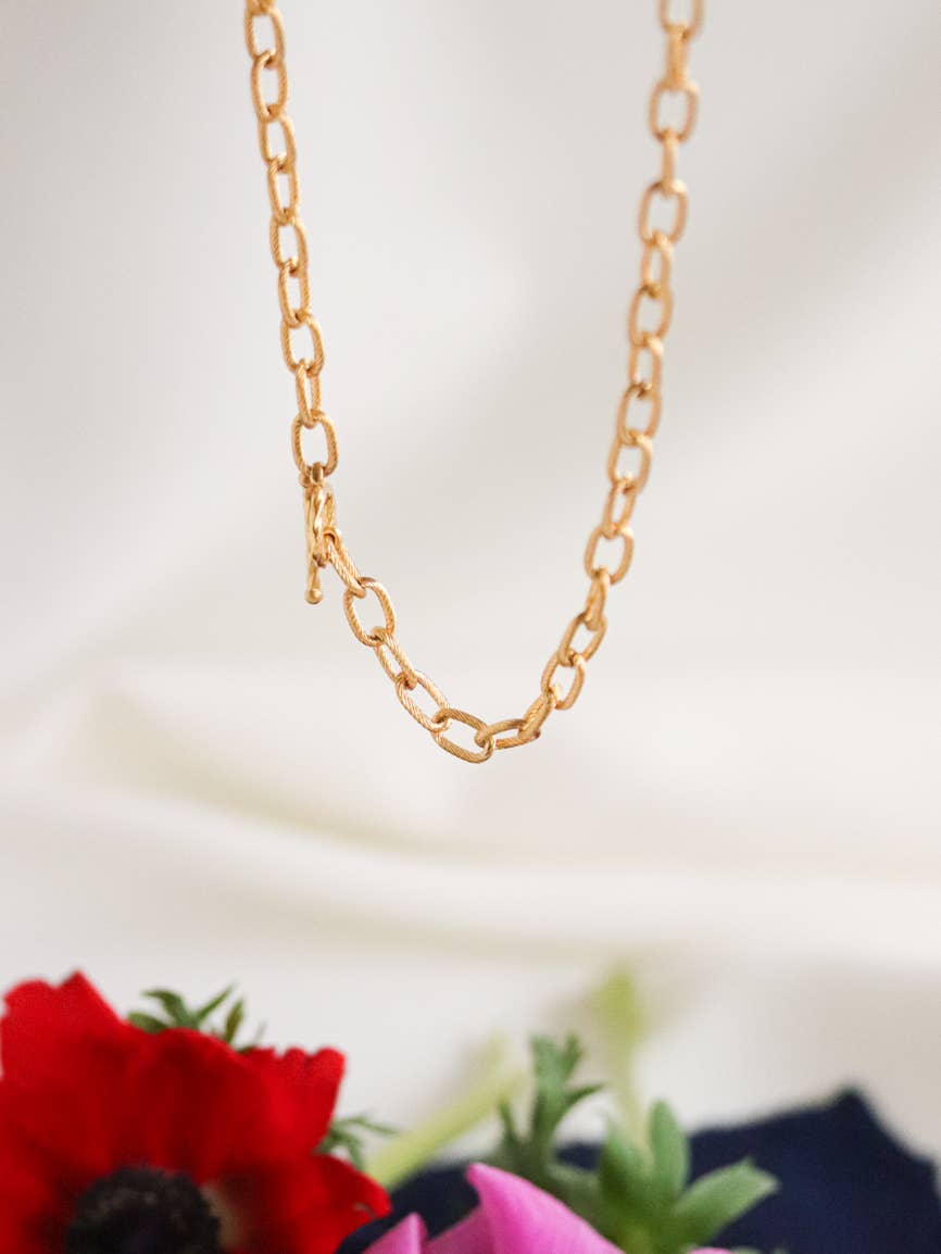 Délicat Fracas - Vente Collier maille et chaîne - Collier CARIOCA2