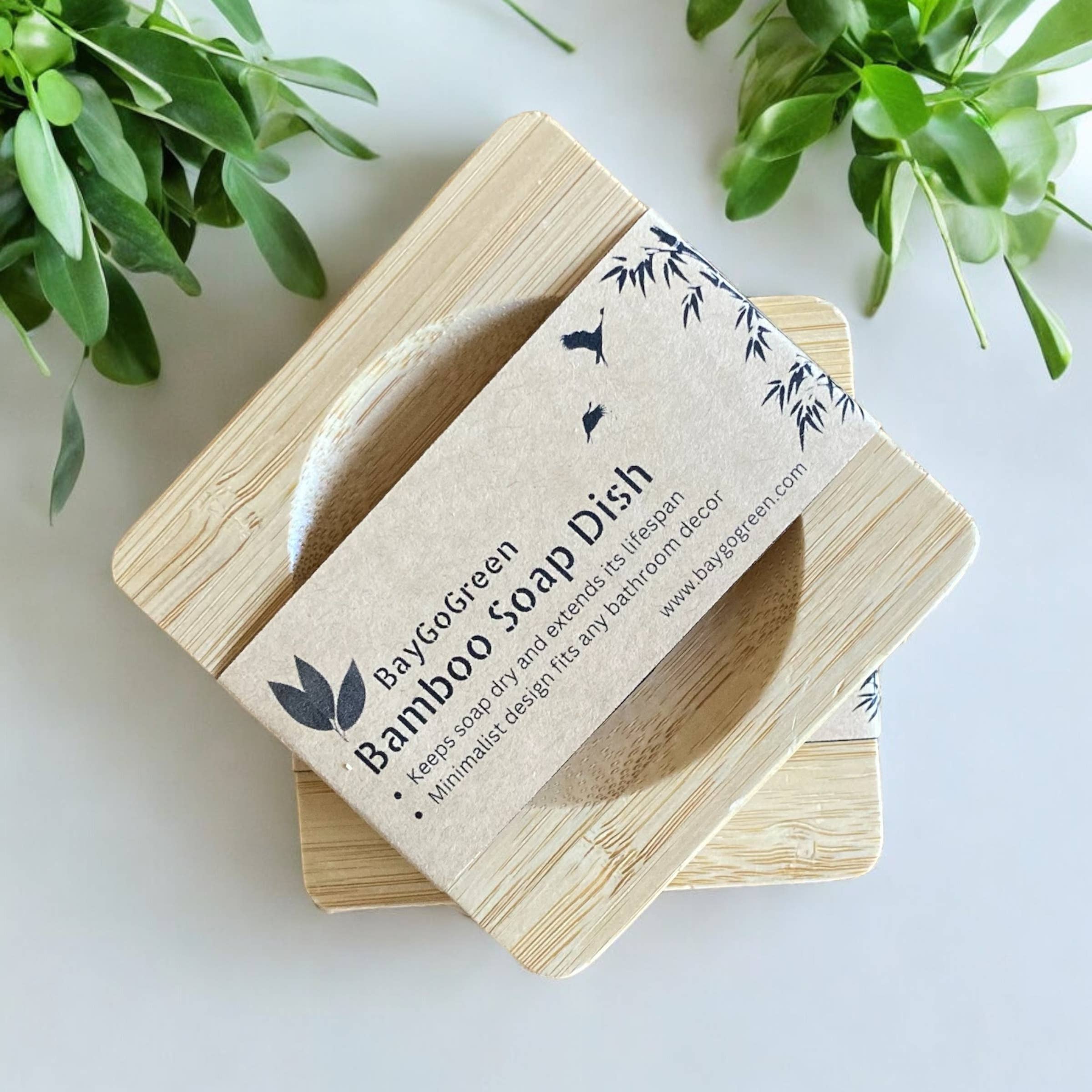 BayGoGreen - Wholesale Bath Soap Dish - Bamboo Soap Dish2