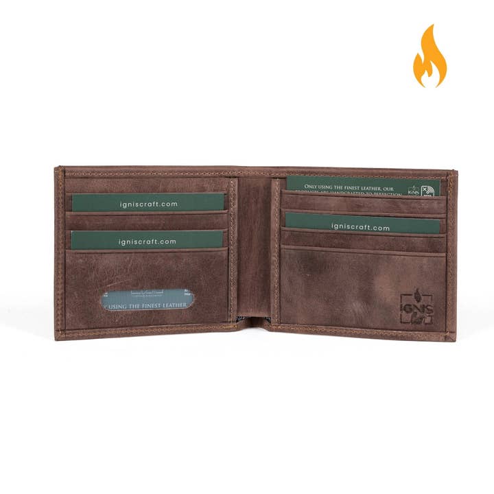 Mens Leather Wallet | Soloist Dusk for wholesale by Revoba LLC