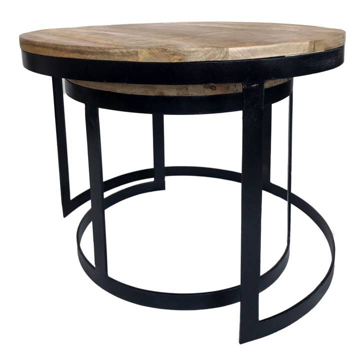Voglrieder - Wholesale Coffee Table - Coffee table set of 2 side tables living room table round Aust20