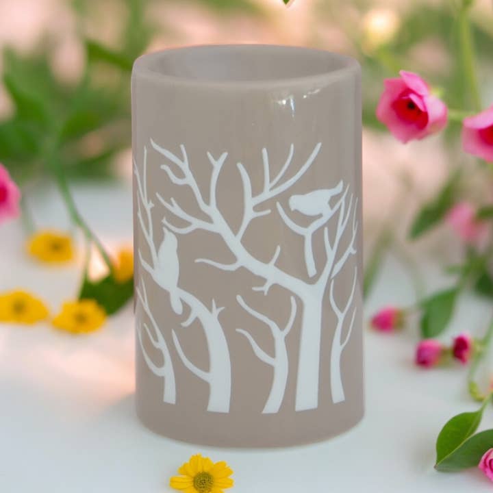 Zen'Arôme - Wholesale Oil Warmer - Treebee Gray Scented Wax Burner, Oils and Fragrances0