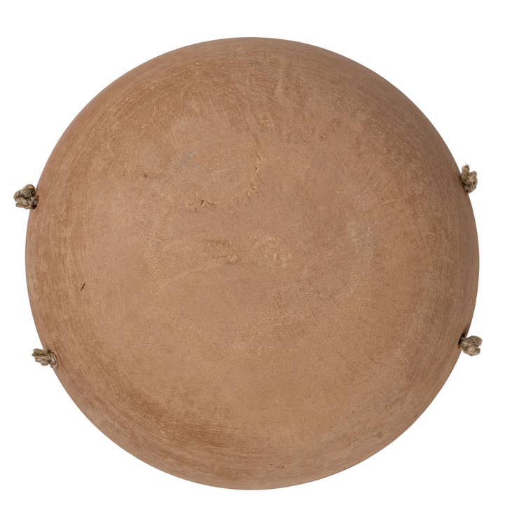 Foreside Home & Garden - Wholesale Hanging Planter - Ezekiel Shallow Dish Terracotta Hanging Succulent Planter