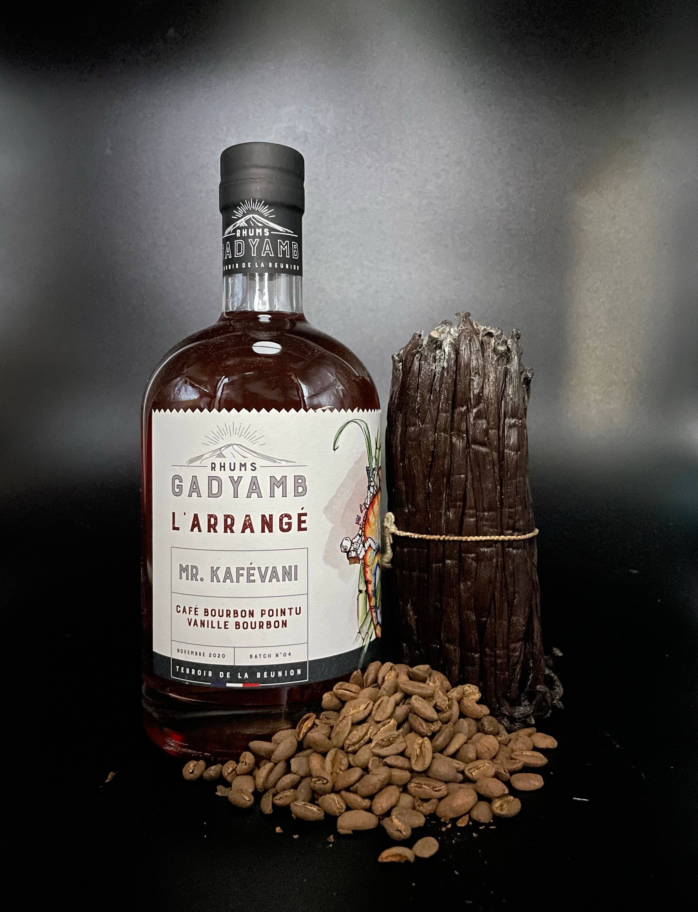 Les Rhums Gadyamb - Wholesale Rum - Arranged rum - Bourbon Pointu Coffee & Vanilla “Mr. Kafevani”2