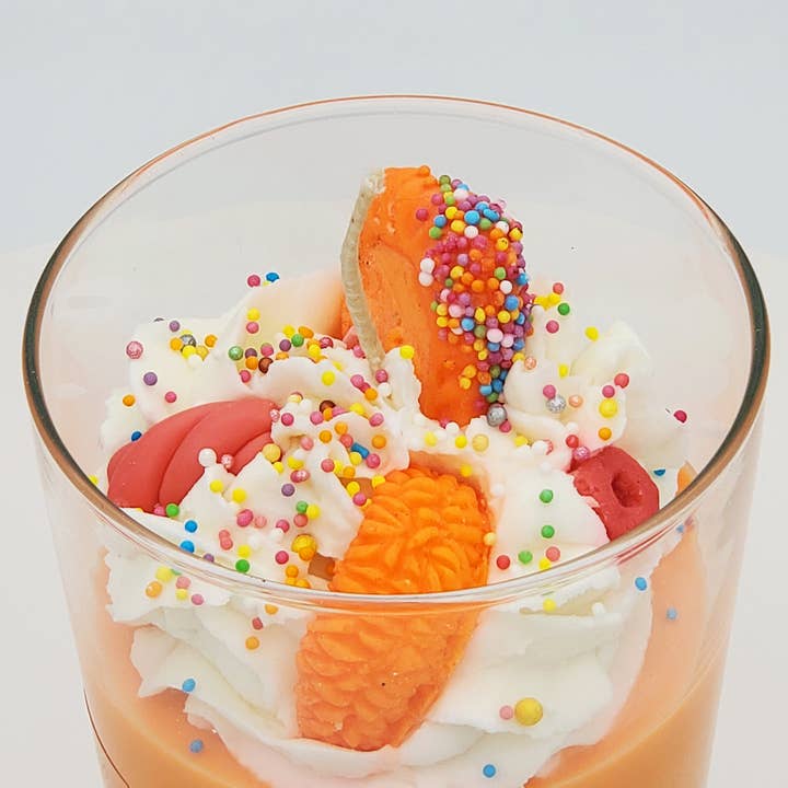 Dessert Candles - Wholesale Novelty Candle - 12oz Mandarin Dessert Candle