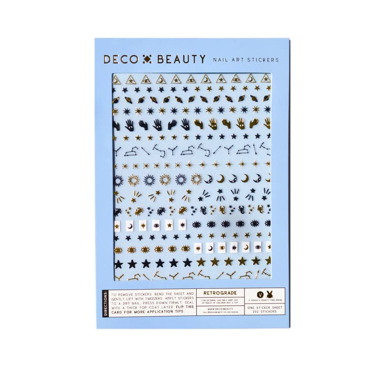 Deco Beauty - Wholesale Nail Art/Decal - Nail Art Stickers - RETROGRADE2
