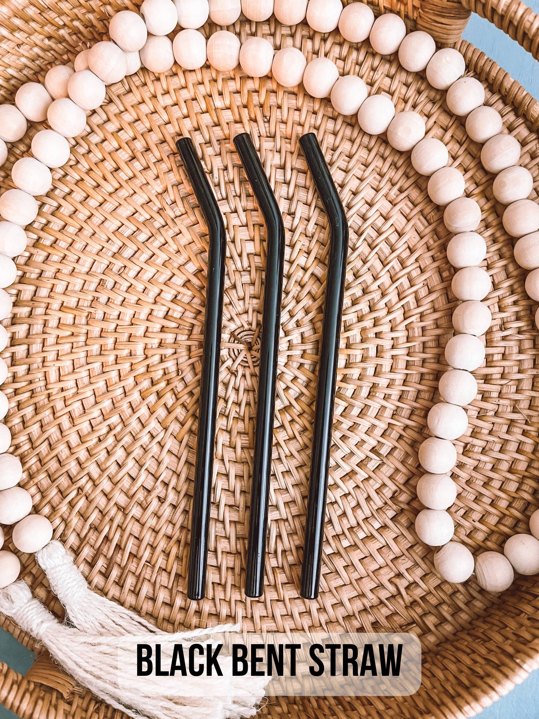 Curly Tailed Designs - Wholesale Drinking Straw - Colored Reusable Bent Glass Straws for 16oz Beer Can Glass5