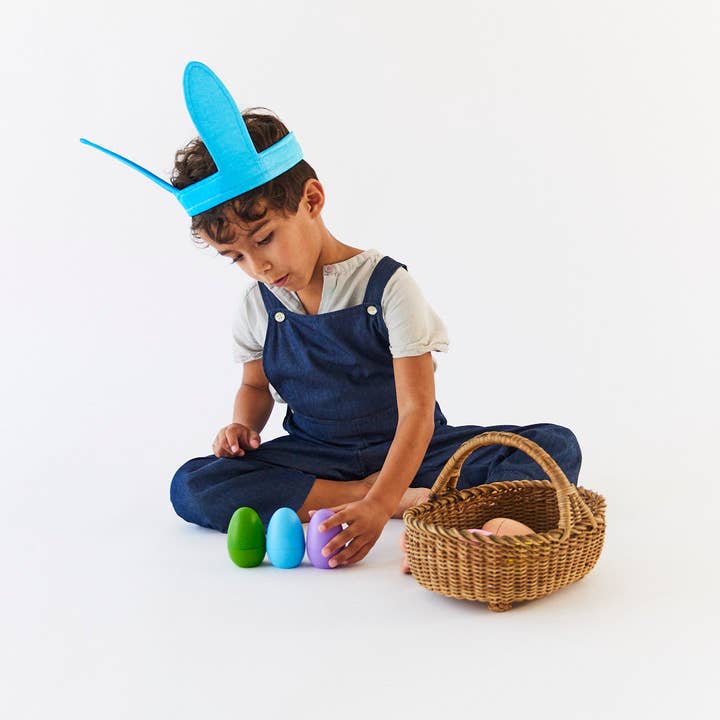 Sarah’s Silks - Wholesale Wood Toy - Kids - Set of 4 Pastel Eggs3