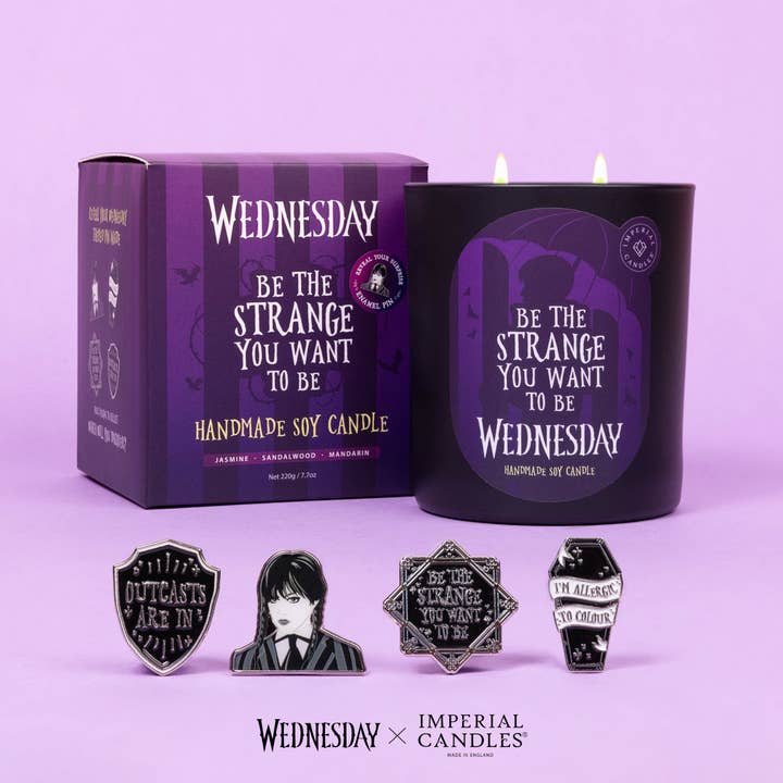 Be the Strange You Want to Be -Pin Scented Candle for wholesale by Imperial Candles