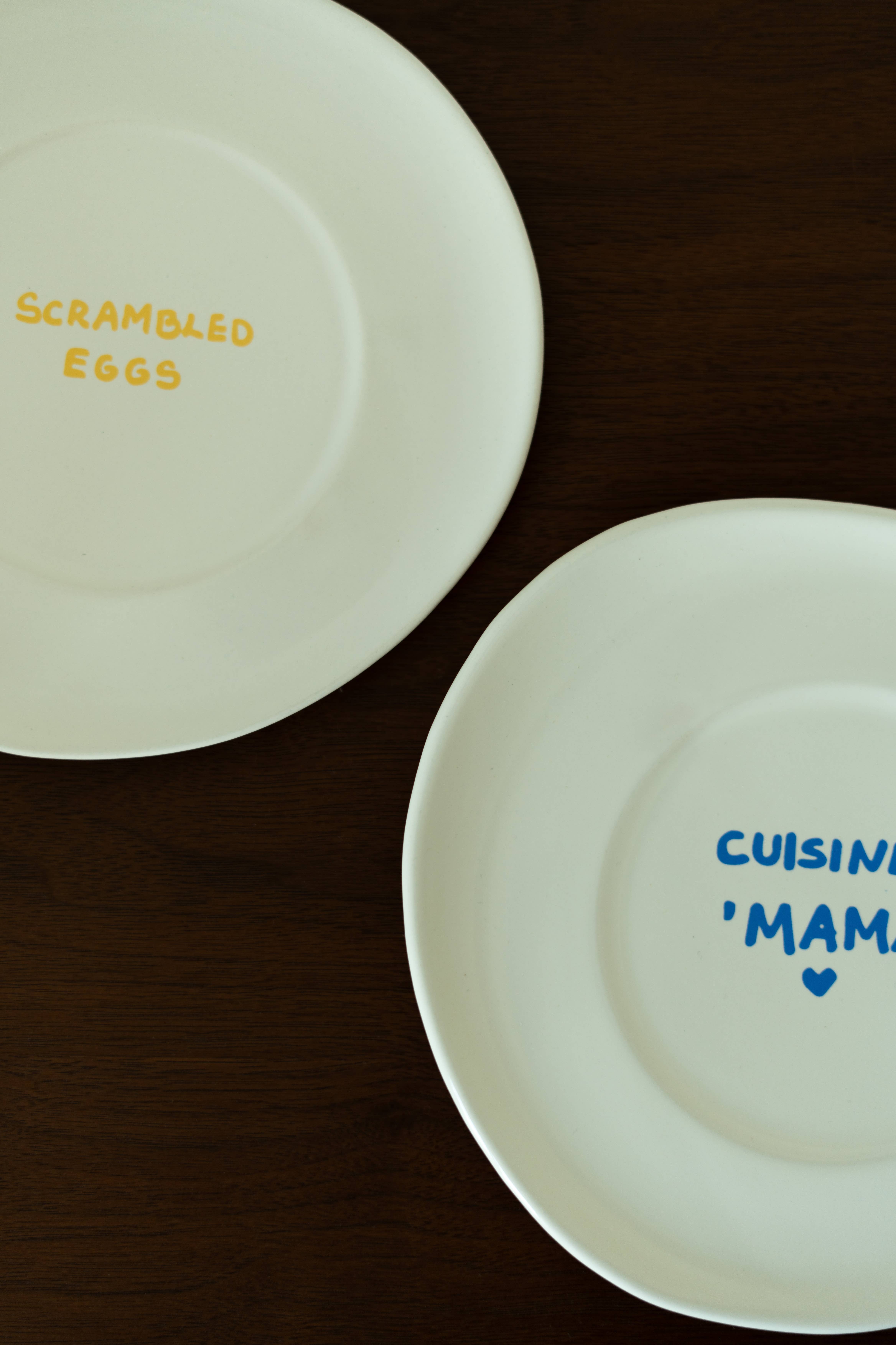 Sisi, house of style BV - Wholesale Dinner Plate - Sisi plate, scrambled eggs2