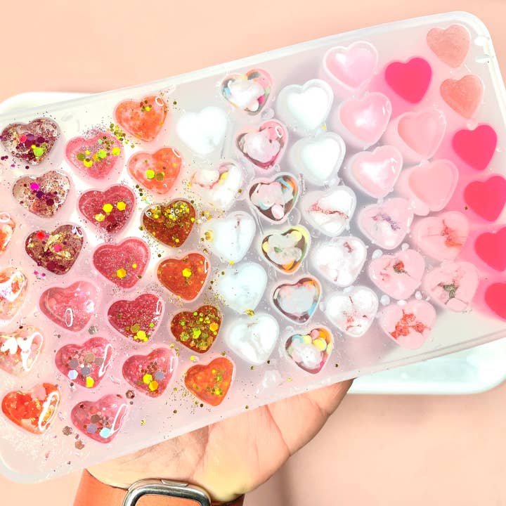 Jewelry Made by Me - Wholesale DIY Craft Kit - 55 Hearts Silicone Mold1
