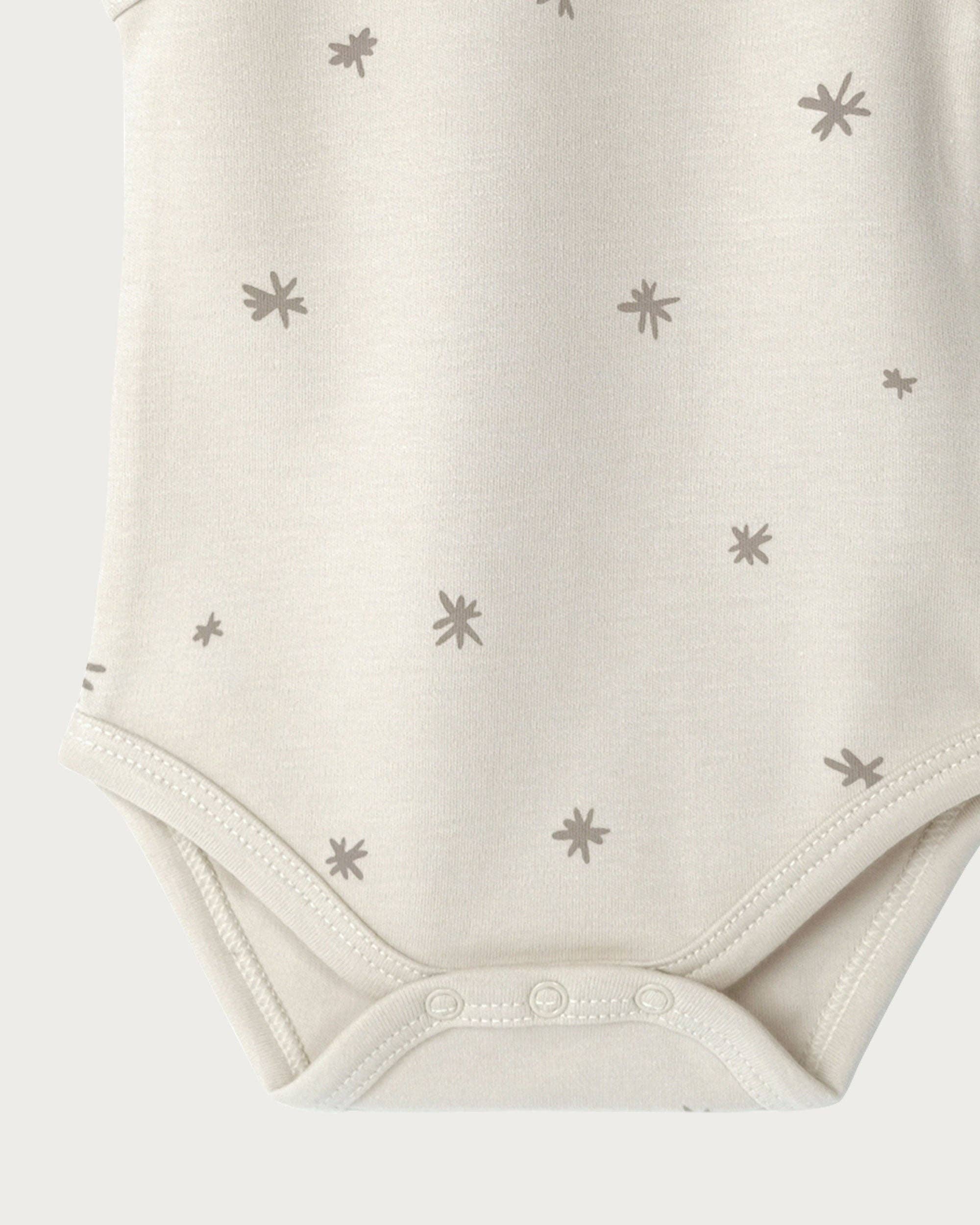 Babu - Wholesale Bodysuit (Non-Footed) - Baby - Singlet Bodysuit - Walnut Star3